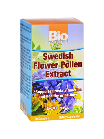 Bio Nutrition, Swedish Flower Pollen, 60 vegicaps