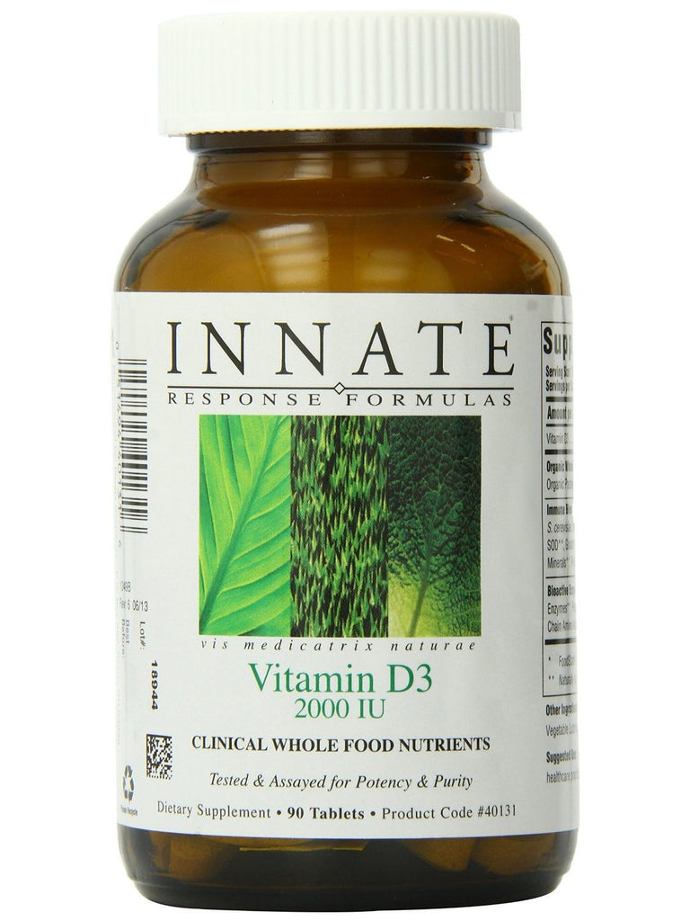 Innate Response Formulas, Vitamin D3, 2000 IU, 90 tabs