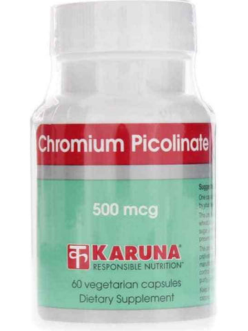 Karuna, Chromium Picolinate, 60 Vegetarian Capsules