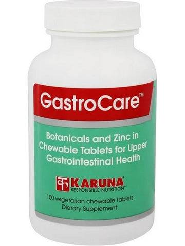 Karuna, GastroCare, 100 Vegetarian Chewable Tablets