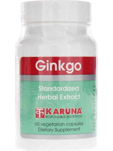 Karuna, Ginkgo, 60 Vegetarian Capsules
