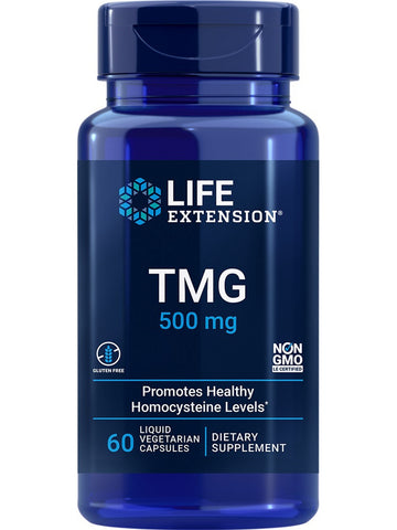 Life Extension, TMG, 500 mg, 60 liquid vegetarian capsules