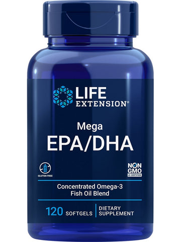 Life Extension, Mega EPA/DHA, 120 softgels