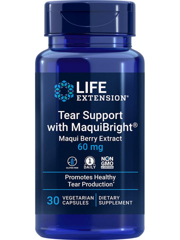 Life Extension, Tear Support with MaquiBright®, 60 mg, 30 vegetarian capsules