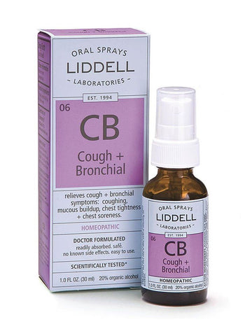 Liddell Homeopathic, Cough & Bronchial Spray, 1 oz