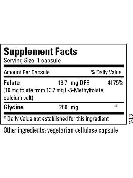 Metabolic Maintenance, L-Methylfolate 10 mg, 90 capsules