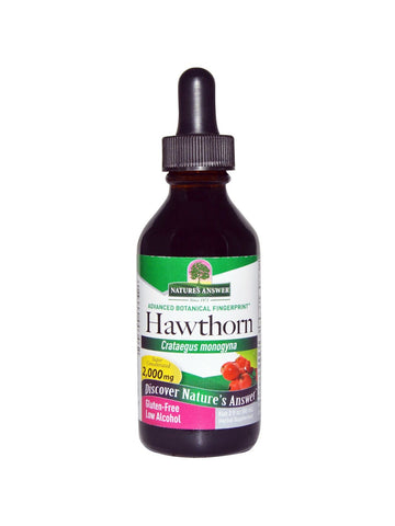 Hawthorn Berries Extract, 2 oz, Nature's Answer
