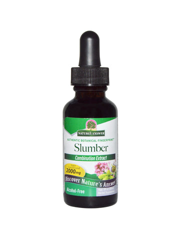 Slumber Alcohol Free Extract, 1 oz, Nature's Answer