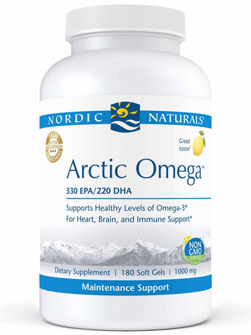 Nordic Naturals, Arctic Omega™, Lemon, 180 Soft Gels