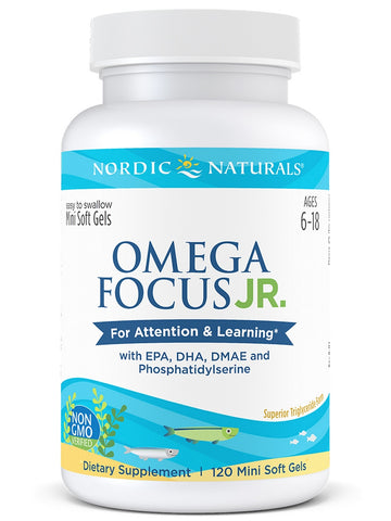 Nordic Naturals, Omega Focus Jr., 120 Soft Gels