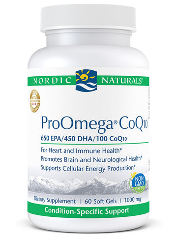 Nordic Naturals, ProOmega® CoQ10, 60 Soft Gels
