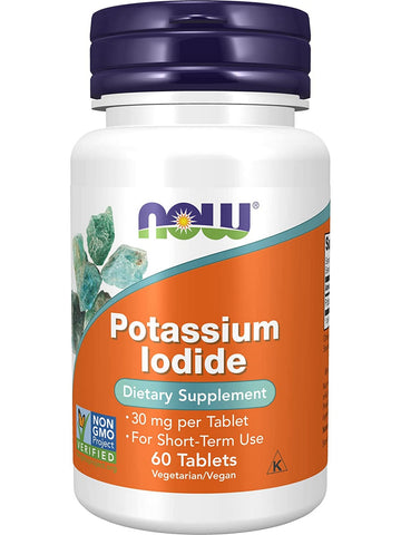 NOW Foods, Potassium Iodide, 60 tablets