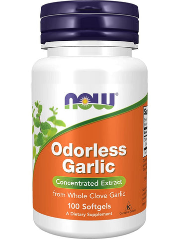 NOW Foods, Odorless Garlic, 100 softgels