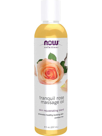 NOW Foods, Tranquil Rose Massage Oil, Skin Rejuvenating Blend, 8 fl oz