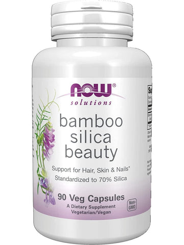 NOW Foods, Bamboo Silica Beauty, 90 veg capsules