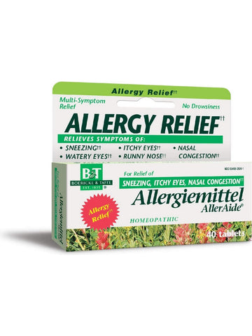 Boericke & Tafel, Allergiemittel AllerAide®, 40 tablets