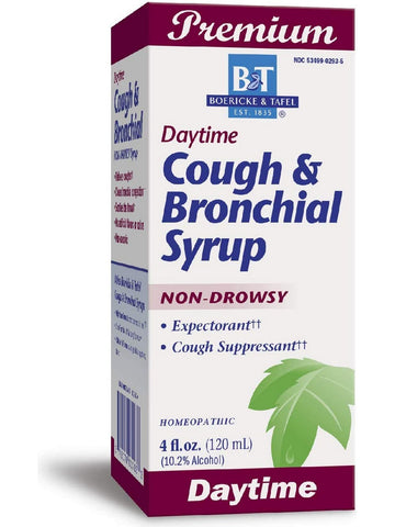 Boericke & Tafel, Cough & Bronchial Daytime Syrup, 4 fl oz