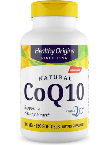 Healthy Origins, Natural CoQ10, 100 mg, 150 Softgels