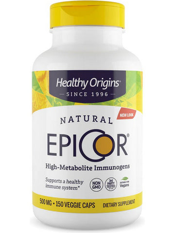 Healthy Origins, Natural EpiCor High-Metabolite Immunogens, 500 mg, 150 Veggie Caps