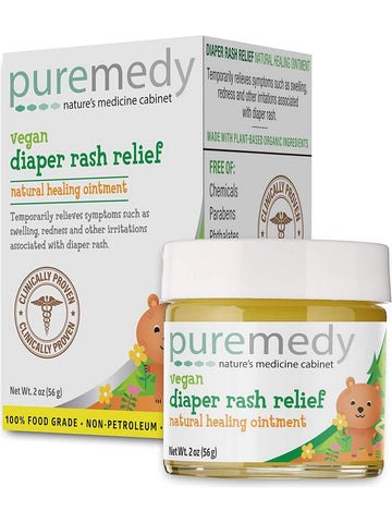 Puremedy, Vegan Diaper Rash Relief, 2 oz