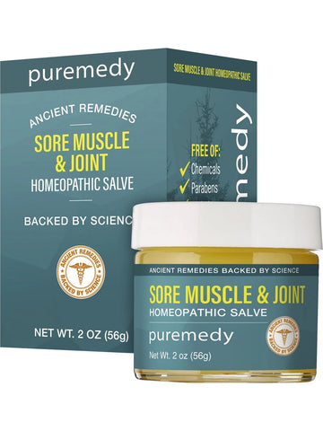 Puremedy, Sore Muscle and Joint Salve, 2 oz