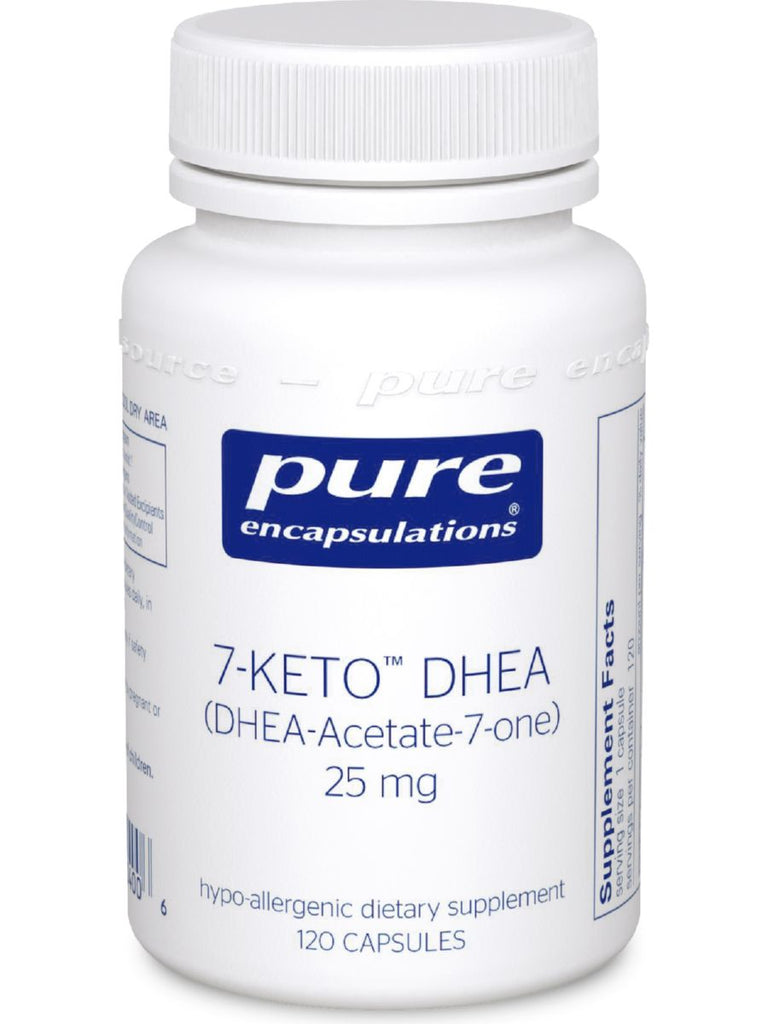 Pure Encapsulations, 7-Keto DHEA, 25 mg, 120 vcaps