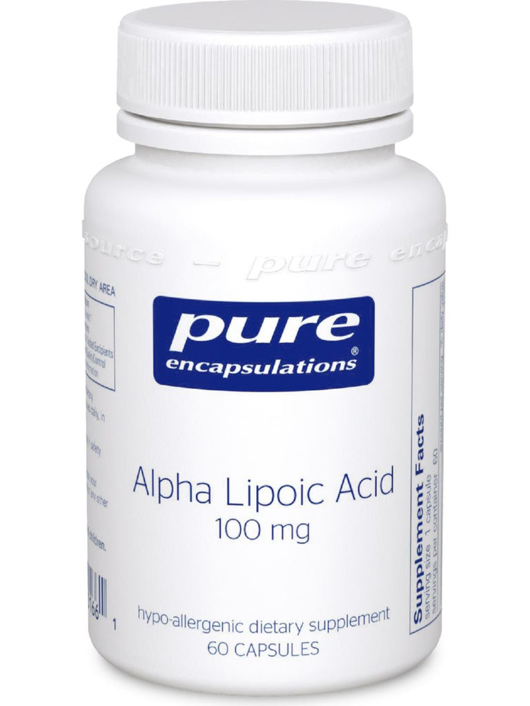 Pure Encapsulations, Alpha Lipoic Acid, 100 mg, 60 vcaps