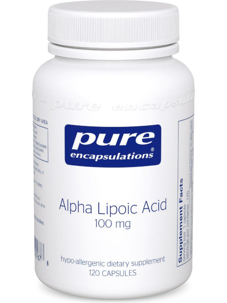 Pure Encapsulations, Alpha Lipoic Acid, 100 mg, 120 vcaps