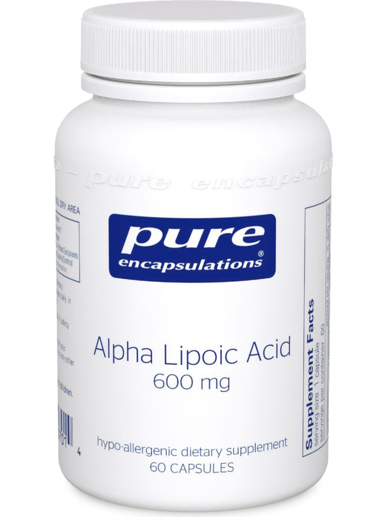 Pure Encapsulations, Alpha Lipoic Acid, 600 mg, 60 vcaps