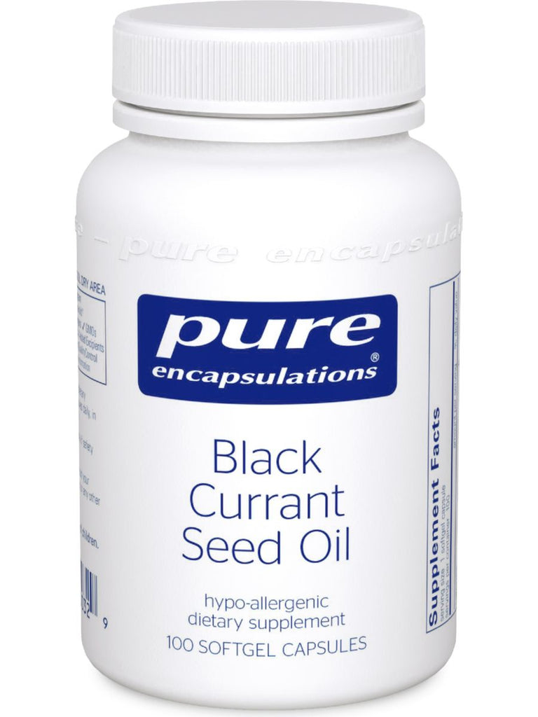 Pure Encapsulations, Black Currant Seed Oil, 500 mg, 100 gels