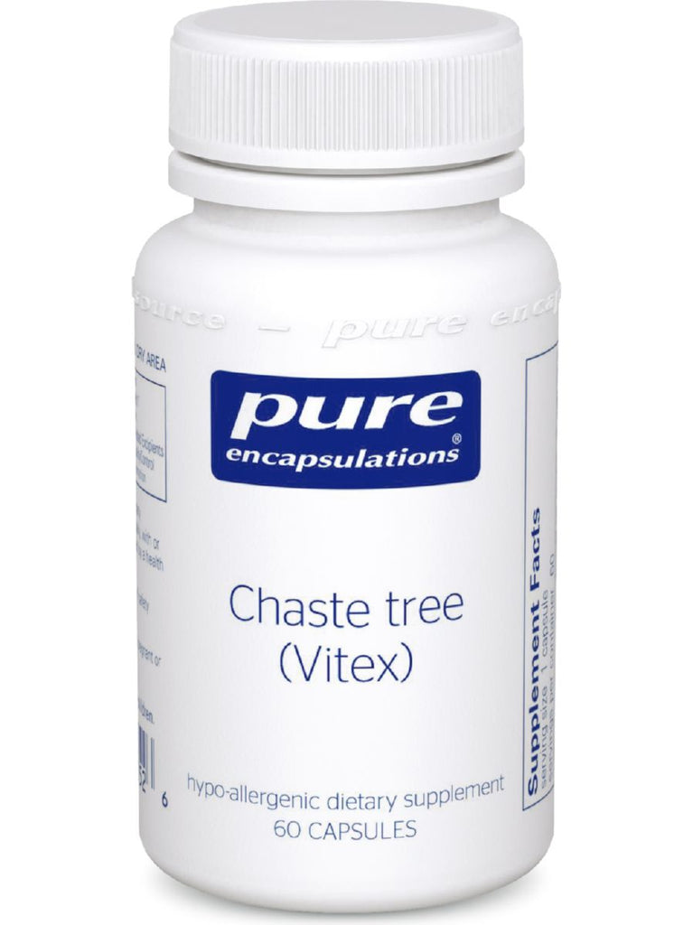 Pure Encapsulations, Chaste tree (Vitex), 60 vcaps