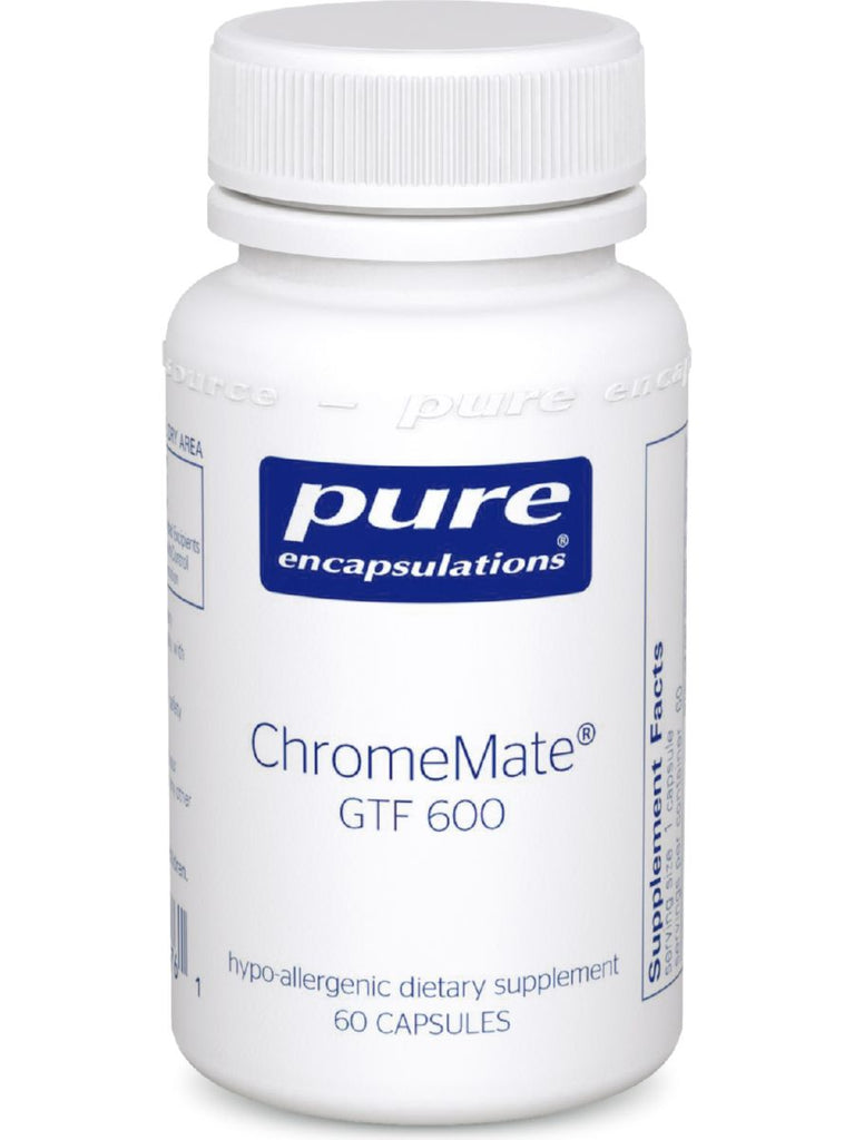 Pure Encapsulations, ChromeMate GTF 600, 60 vcaps