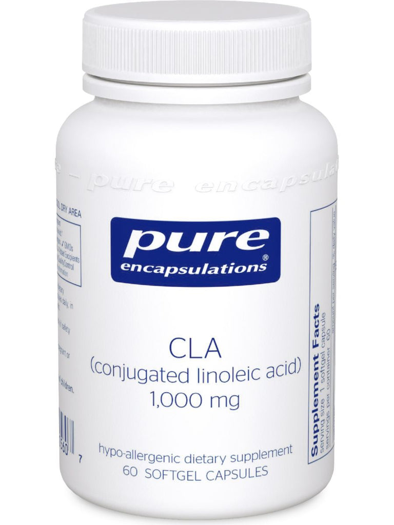 Pure Encapsulations, CLA, 1000 mg, 60 gels