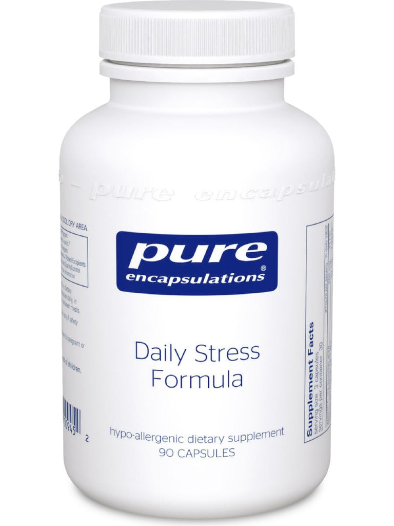 Pure Encapsulations, Daily Stress Formula, 90 caps