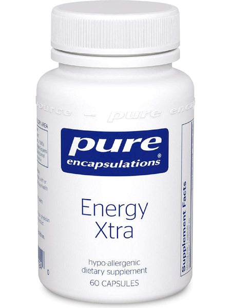 Pure Encapsulations, Energy Xtra, 60 caps