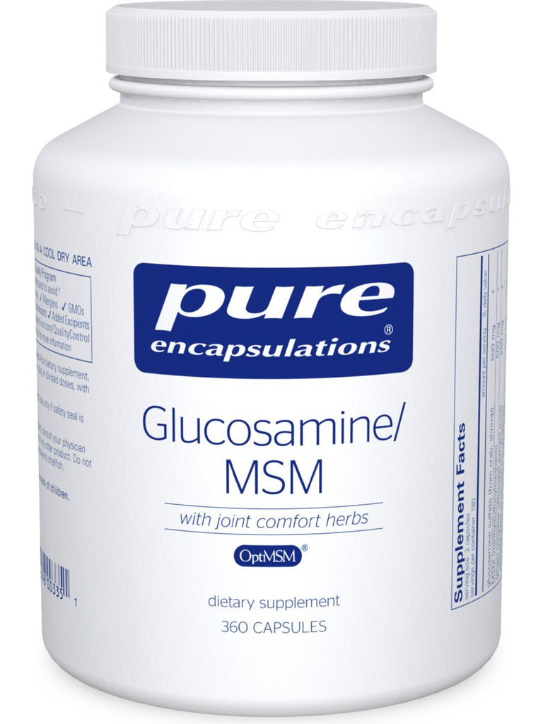 Pure Encapsulations, Glucosamine MSM w/Joint Comfort, 360vcaps