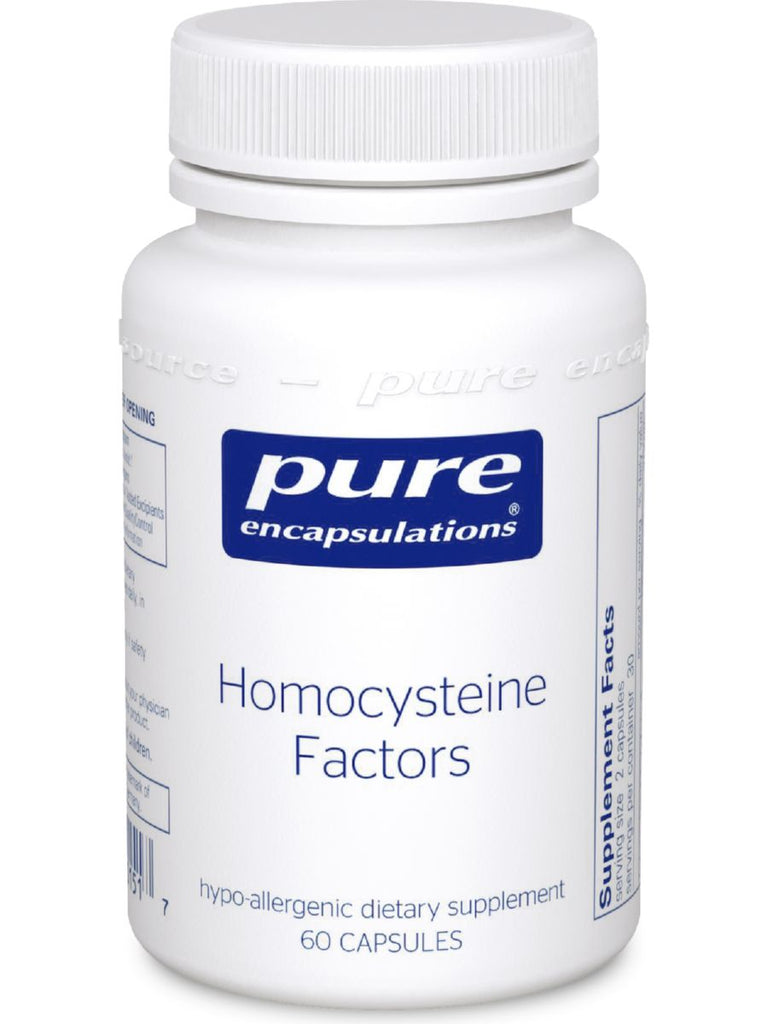Pure Encapsulations, Homocysteine Factors, 60 vcaps
