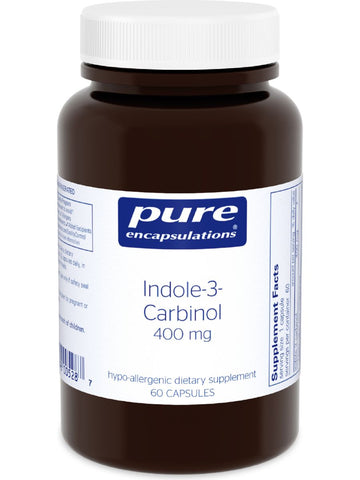Pure Encapsulations, Indole-3-Carbinol, 400 mg, 60 vcaps