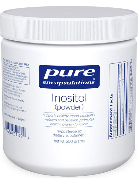 Pure Encapsulations, Inositol, powder, 250 gms