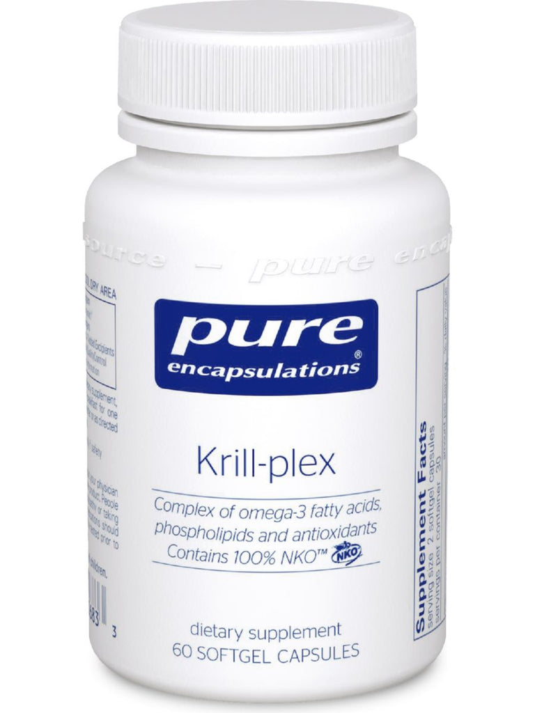 Pure Encapsulations, Krill-plex, 500 mg, 60 gels