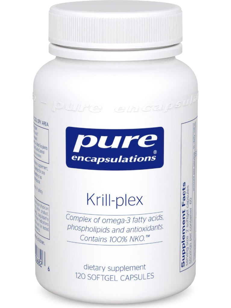 Pure Encapsulations, Krill-plex, 500 mg, 120 gels