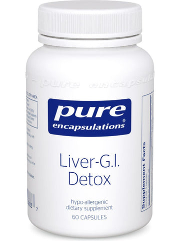 Pure Encapsulations, Liver-G.I. Detox, 60 caps