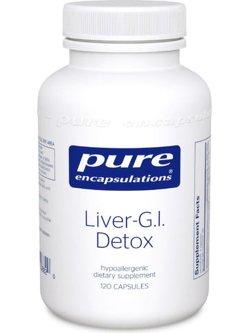Pure Encapsulations, Liver-G.I. Detox, 120 caps