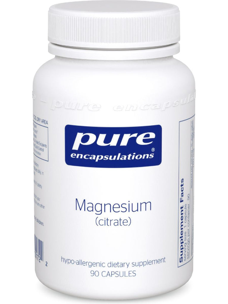 Pure Encapsulations, Magnesium (citrate), 150 mg, 90 vcaps