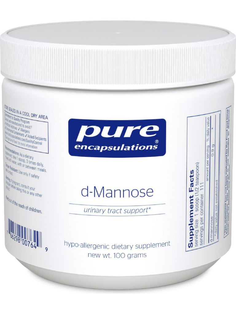 Pure Encapsulations, d-Mannose Powder, 100 gms