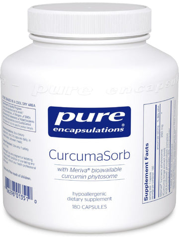 Pure Encapsulations, CurcumaSorb (Meriva), 180 caps