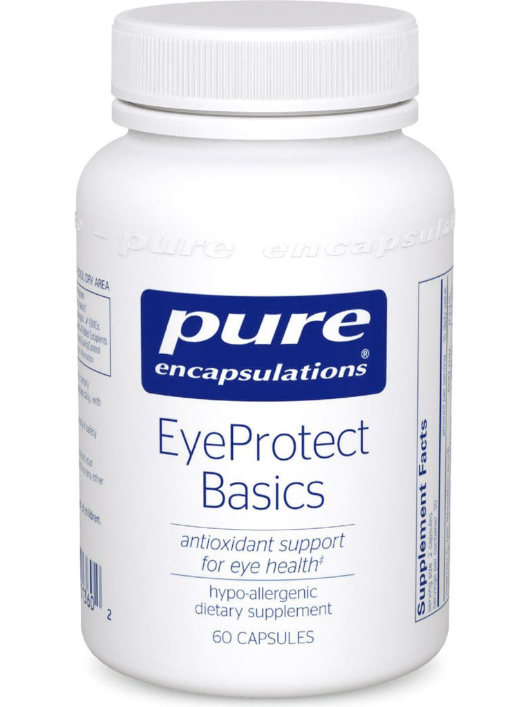 Pure Encapsulations, EyeProtect Basics, 60 vcaps
