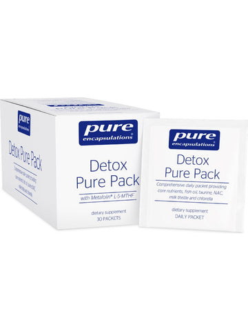 Pure Encapsulations, Detox Pure Pack, 30 pkts