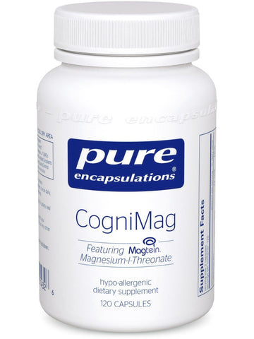 Pure Encapsulations, CogniMag, 120 caps