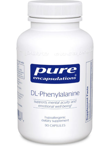 Pure Encapsulations, DL-Phenylalanine, 500 mg, 90 vcaps
